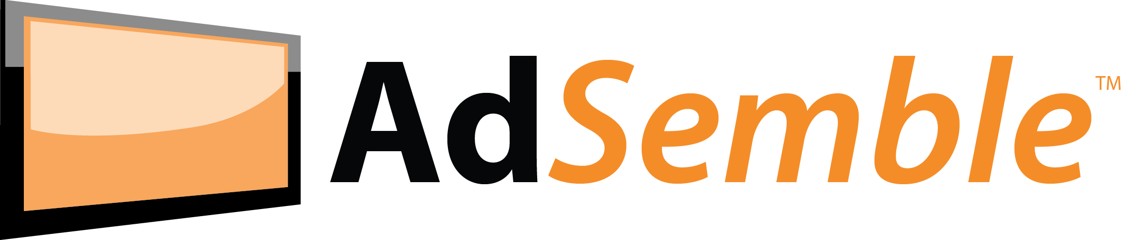 Screen Advertising Logo (2212x473), Png Download