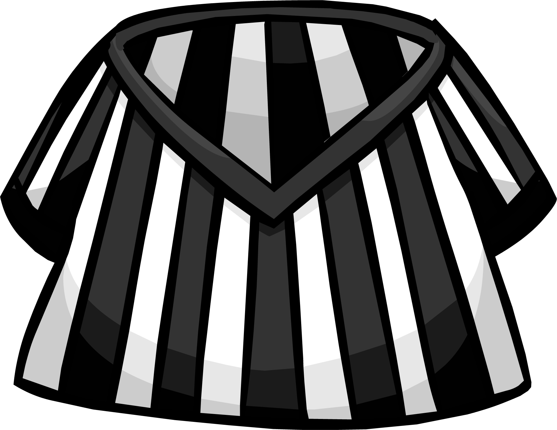 Referee Jersey Clothing Icon Id 722 - Clip Art (1916x1480), Png Download