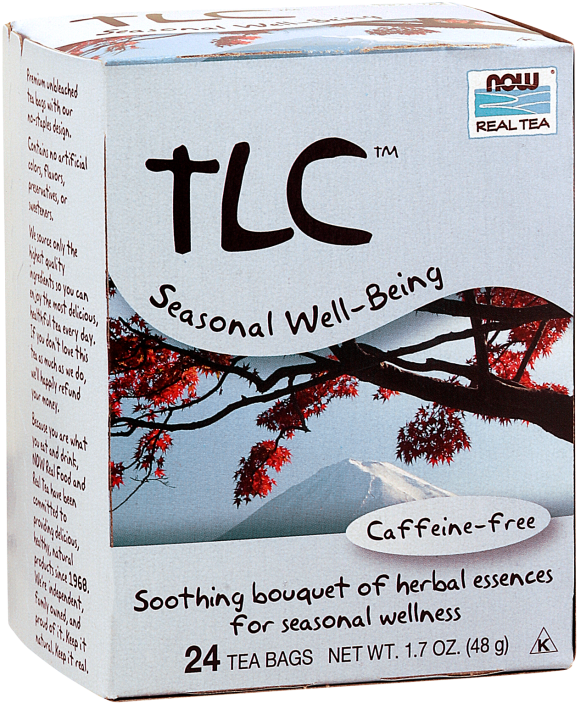 Tlc™ Tea - Now Foods Tlc Tea - 24 Tea Bags (620x734), Png Download
