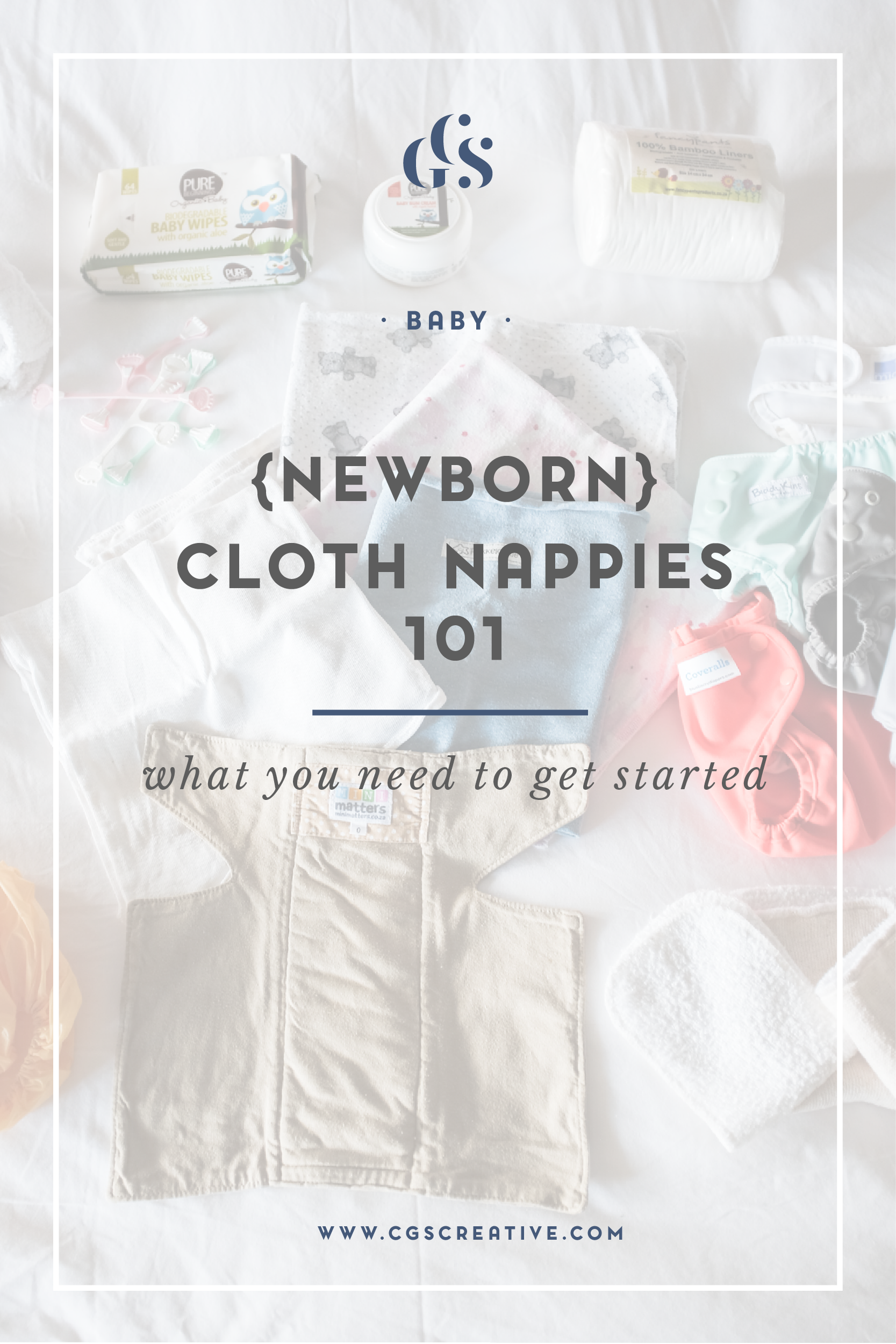Newborn Cloth Nappies (1667x2500), Png Download
