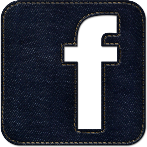 100393 High Resolution Dark Blue Denim Jeans Icon Social - Dark Blue Facebook Logo (600x600), Png Download