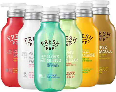 Shampoo Transparent Image - Fresh Pop Moisture Recipe Shampoo 500ml (500x500), Png Download