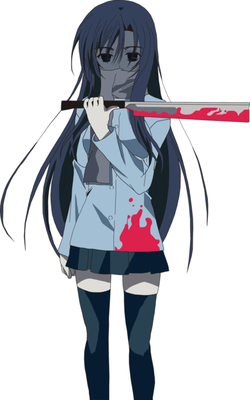 Anime, Gore, And School Days Image - Kotonoha Katsura (500x799), Png Download