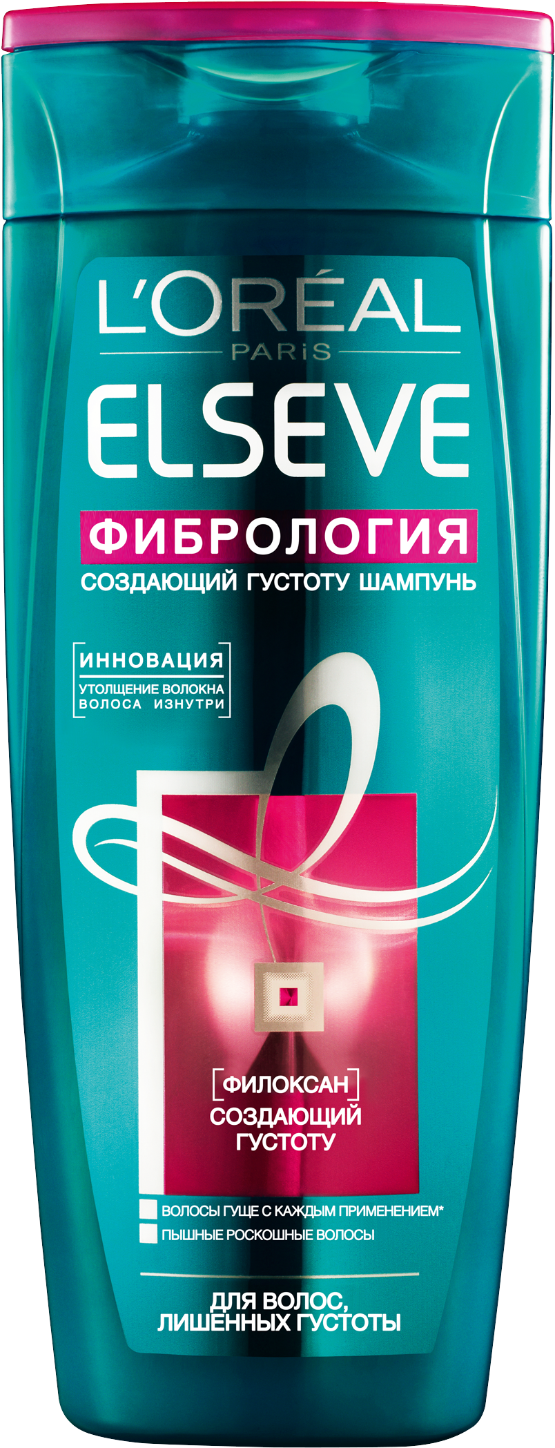 L Oreal Elvive Fibrology Thickening Shampoo Filloxane (900x2200), Png Download