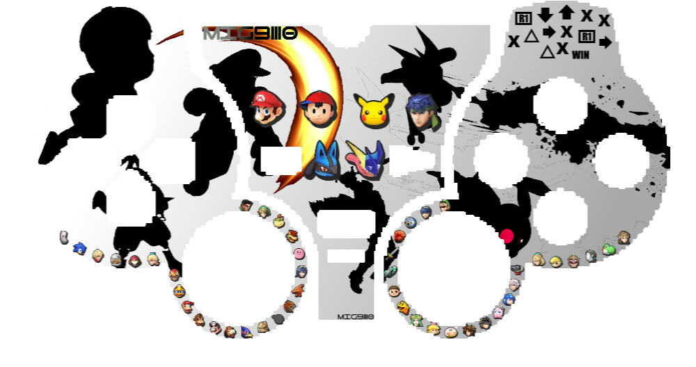 Super Smash Bros - Skins De Play 2 (1002x566), Png Download