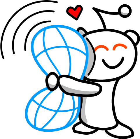 Reddit Hug Of Death (800x600), Png Download