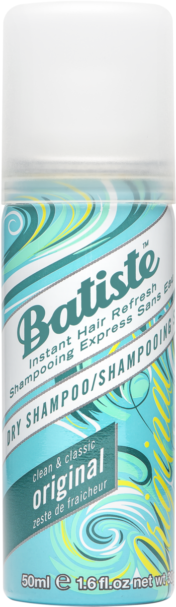 Batiste Dry Shampoo Original 50ml - Batiste Dry Shampoo Spray 50 Ml Original (1363x2048), Png Download