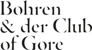 A Series Of Posters Inspired By Bohren & Der Club Of - Bohren & Der Club Of Gore Png (736x269), Png Download