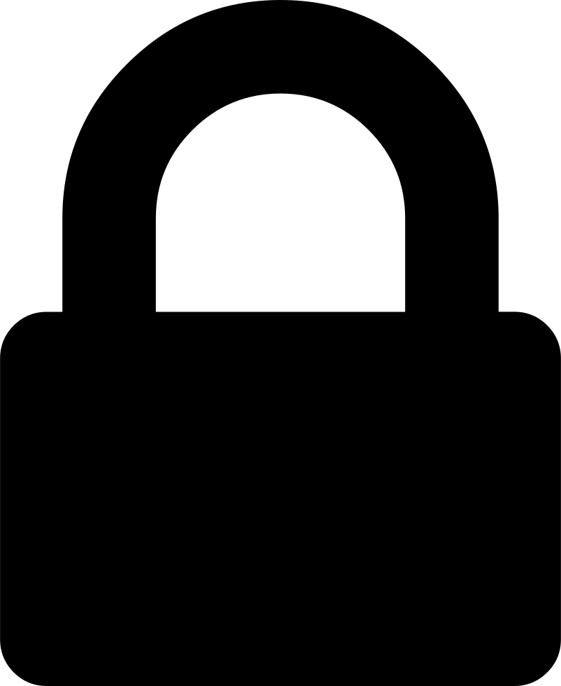 Drag The Lock Icon Comments - Lock Icon Png (802x980), Png Download