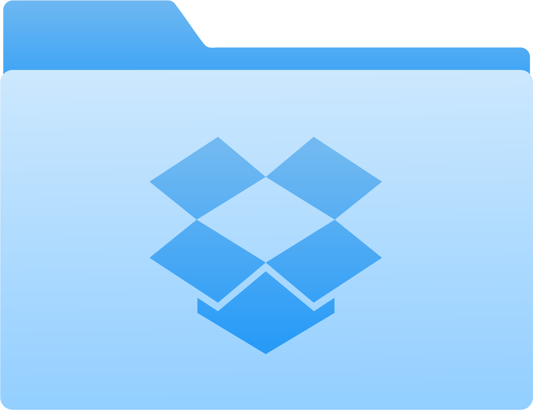 Open - Cloud Dropbox (2000x2000), Png Download