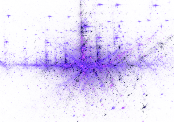 Like Us On Facebook - Fractal (566x396), Png Download