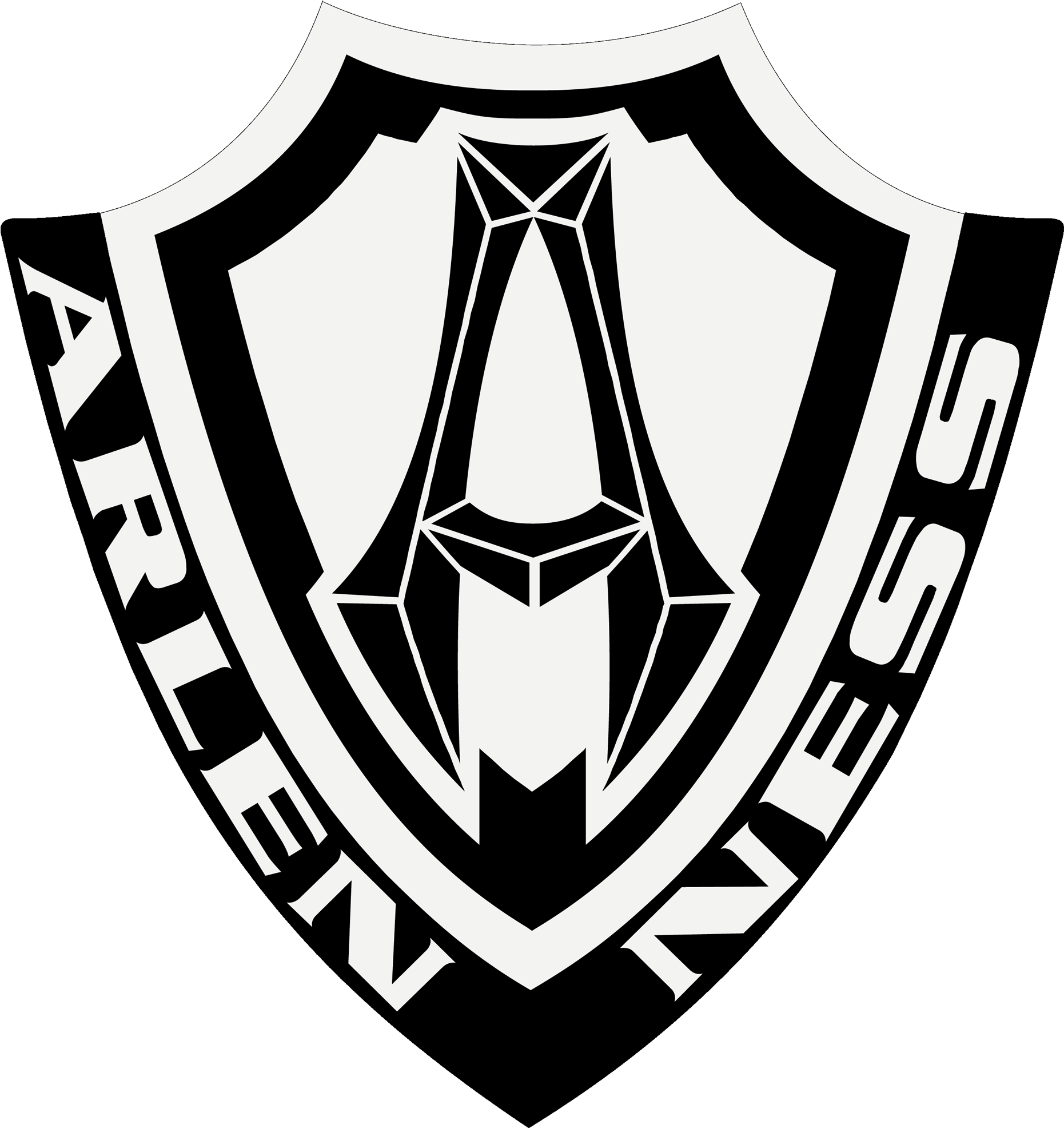 Arlen Ness Logo (2400x2036), Png Download