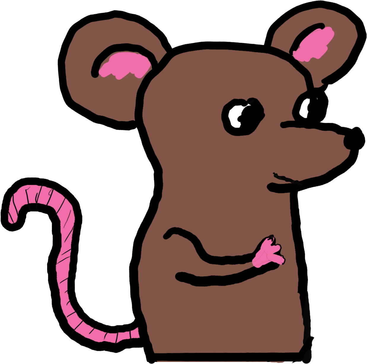 Finger Puppet Mouse (1373x1607), Png Download