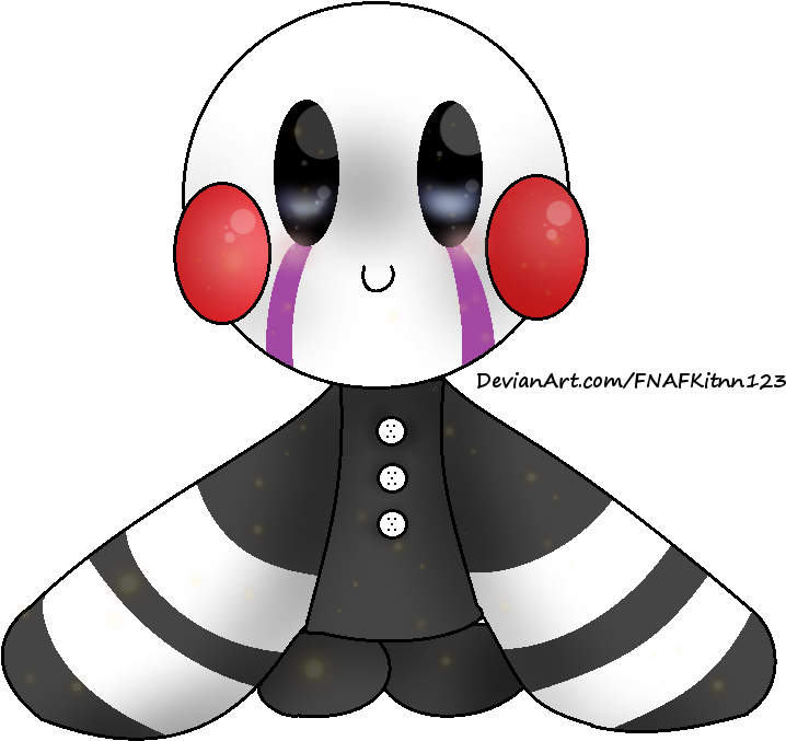 Cute By X Kisho On Deviantart Marionettepuppet - Puppet Fnaf Kawaii (818x798), Png Download