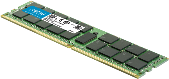 Rdimm - Crucial - So-dimm 260-pin (640x323), Png Download