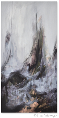 Acrylic On Panel - Gondola (450x400), Png Download