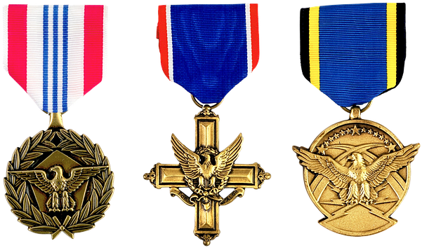 Medalhas De Guerra Png (640x392), Png Download