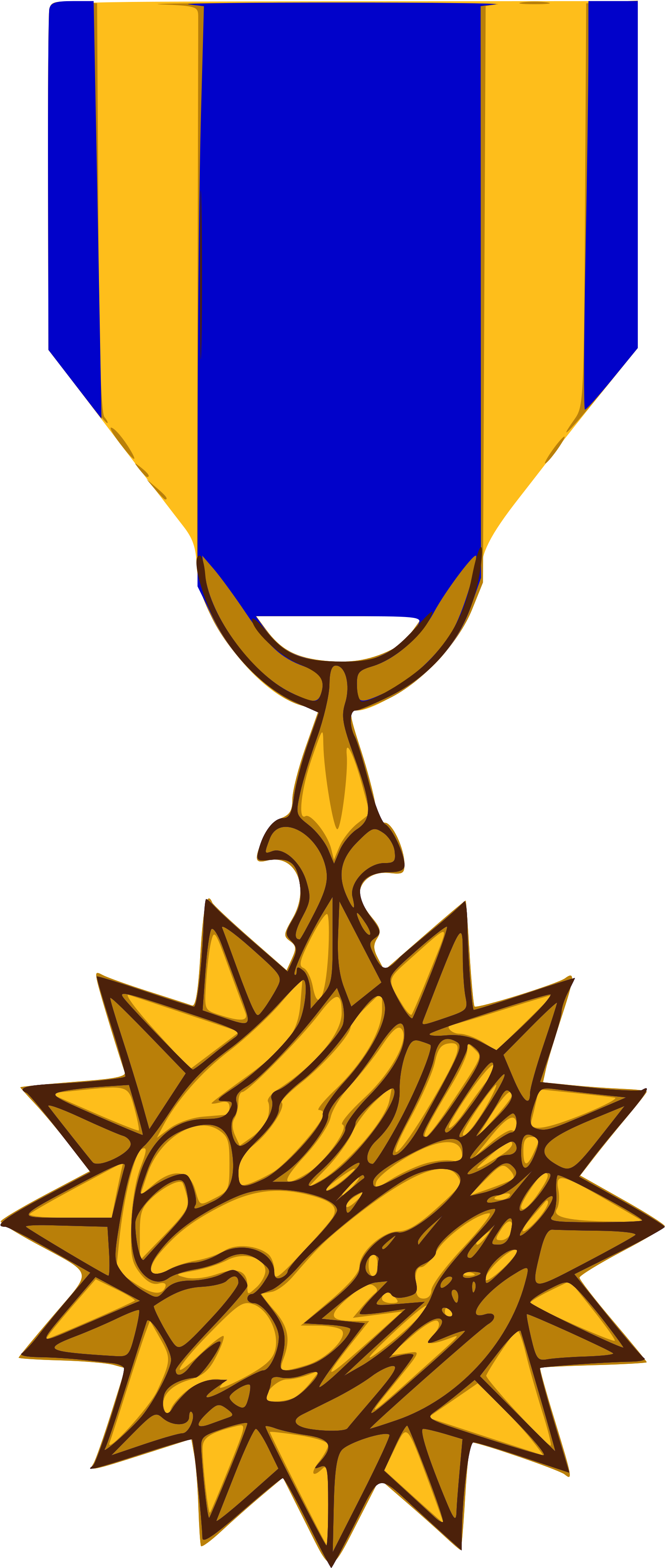Svg Graphics Medal - Air Medal (2000x4718), Png Download
