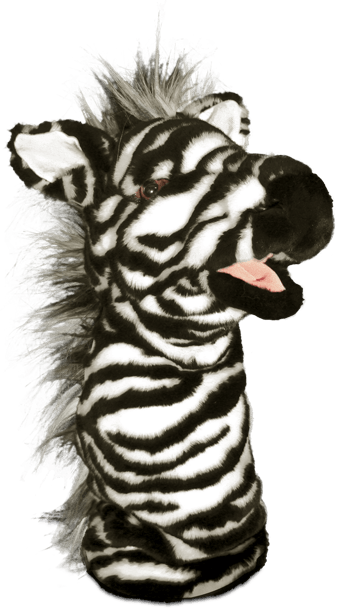 Ziggy Zebra Puppet - Spelling (337x609), Png Download