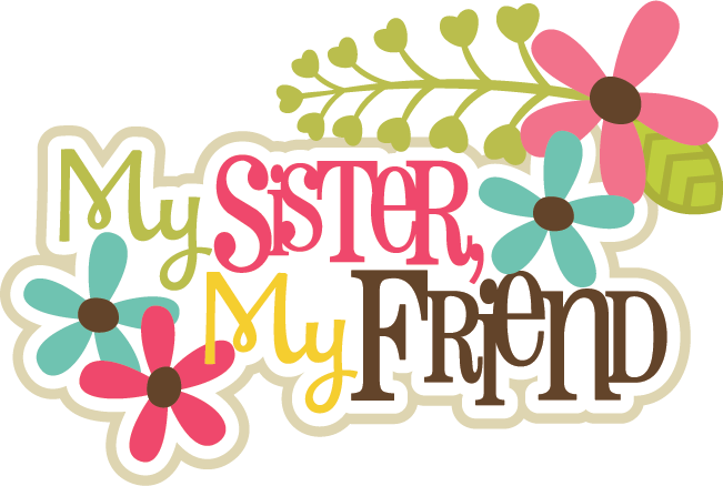 Sister Svg Png Library - Sister Title (651x438), Png Download