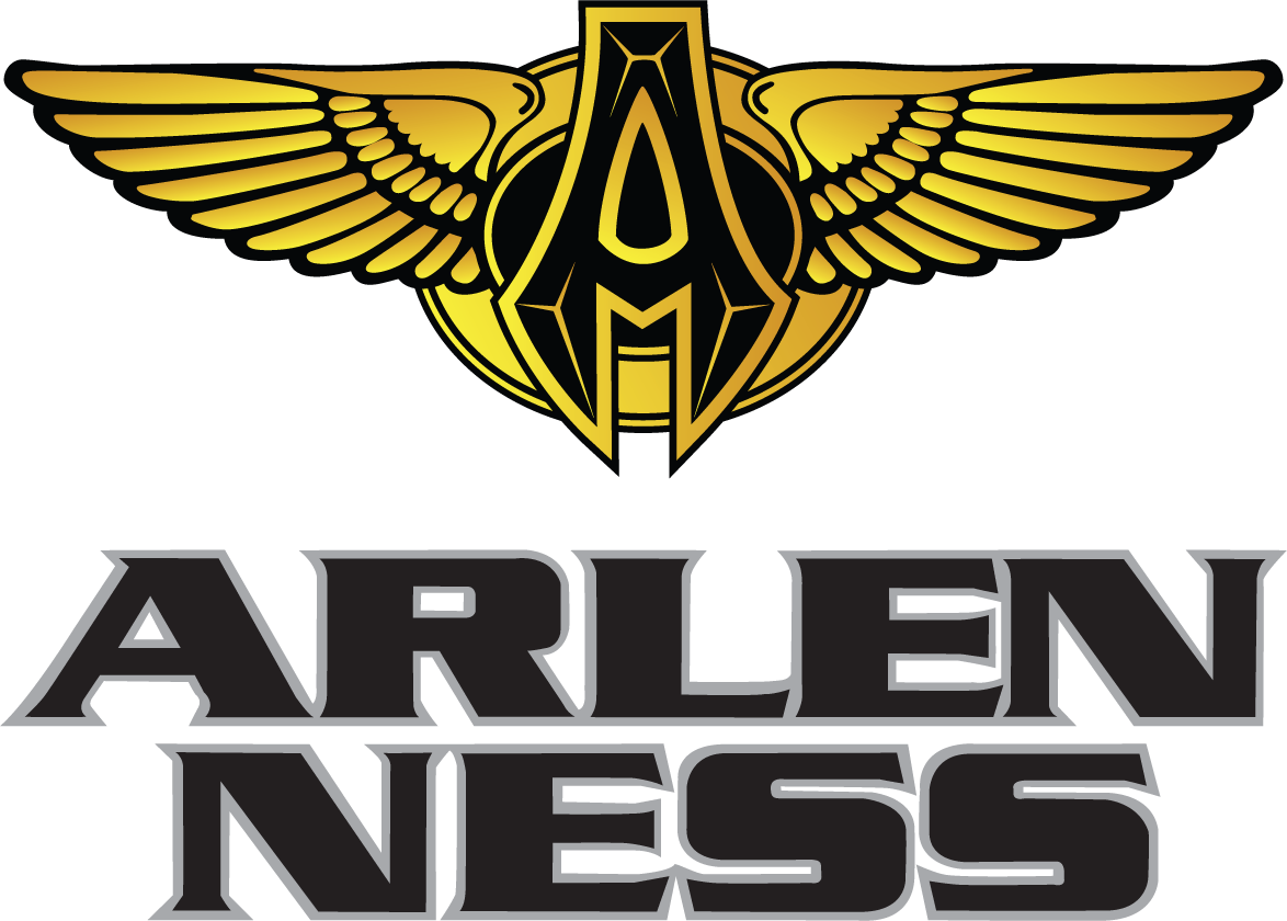 Arlennessx10d4 - Arlen Ness Logo (1174x840), Png Download