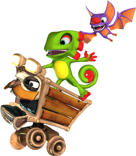 Playtonic Also Announced Today That Yooka-laylee Now - Yooka Laylee Characters (590x590), Png Download