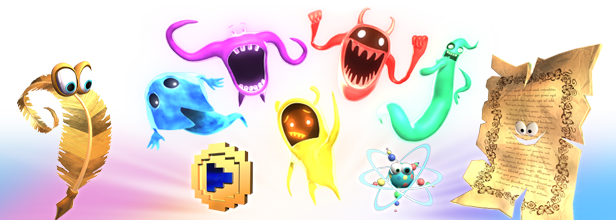 A Cast To Last - Yooka Laylee Characters (616x220), Png Download