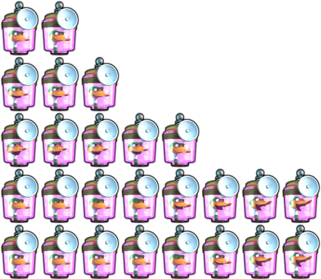Yooka Laylee Toybox Talking Sprites Quack - Yooka Laylee Head Sprites (660x574), Png Download