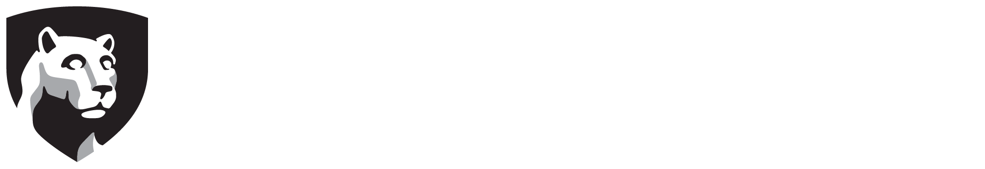 Penn State Milton S - Penn State Logo White (2024x612), Png Download