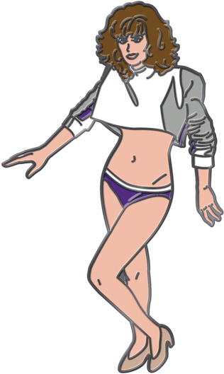 Weird Science "lisa" Pin - Cartoon (600x600), Png Download