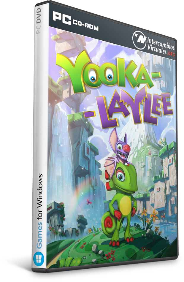 Laylee Skidrow - Yooka-laylee [pc Download] (620x950), Png Download