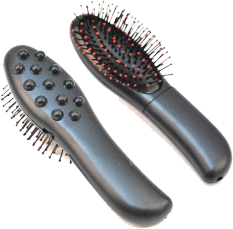 Vibrating Hair Brush Massager - Lohome Healthy Comfortable Multifunctional Heath Hair (480x480), Png Download