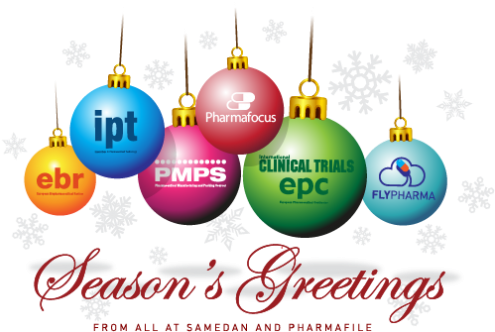 Merry Christmas And A Happy New Year From All At Pharmafocus - Christmas Ornament (502x345), Png Download