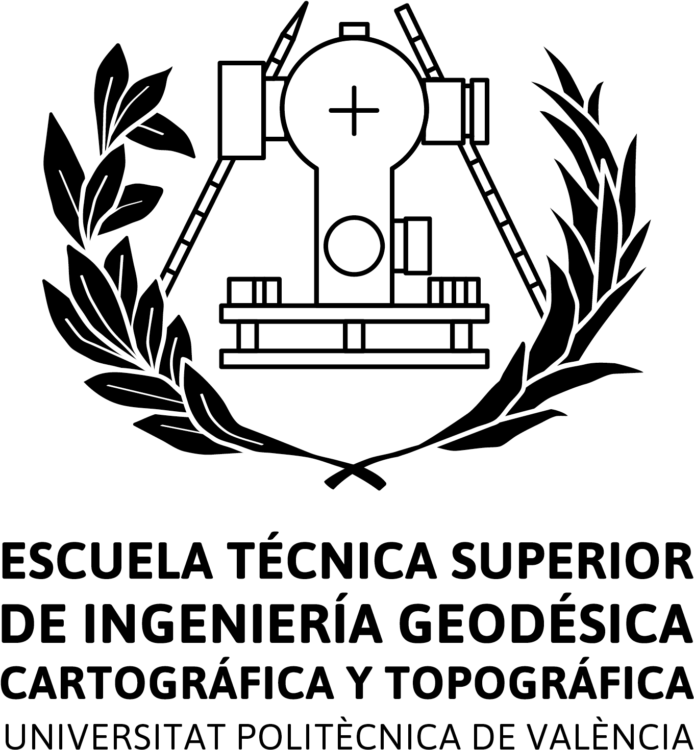 Logo Etsigct-upv - Emblem (1399x1515), Png Download