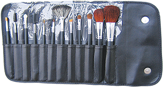 Zoom Images - Goat Hair 12 Pc Brush Set (400x400), Png Download