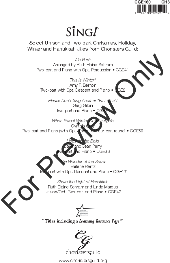 Thumbnail Season's Greetings Thumbnail - Festive Fanfare Sheet Music (672x984), Png Download