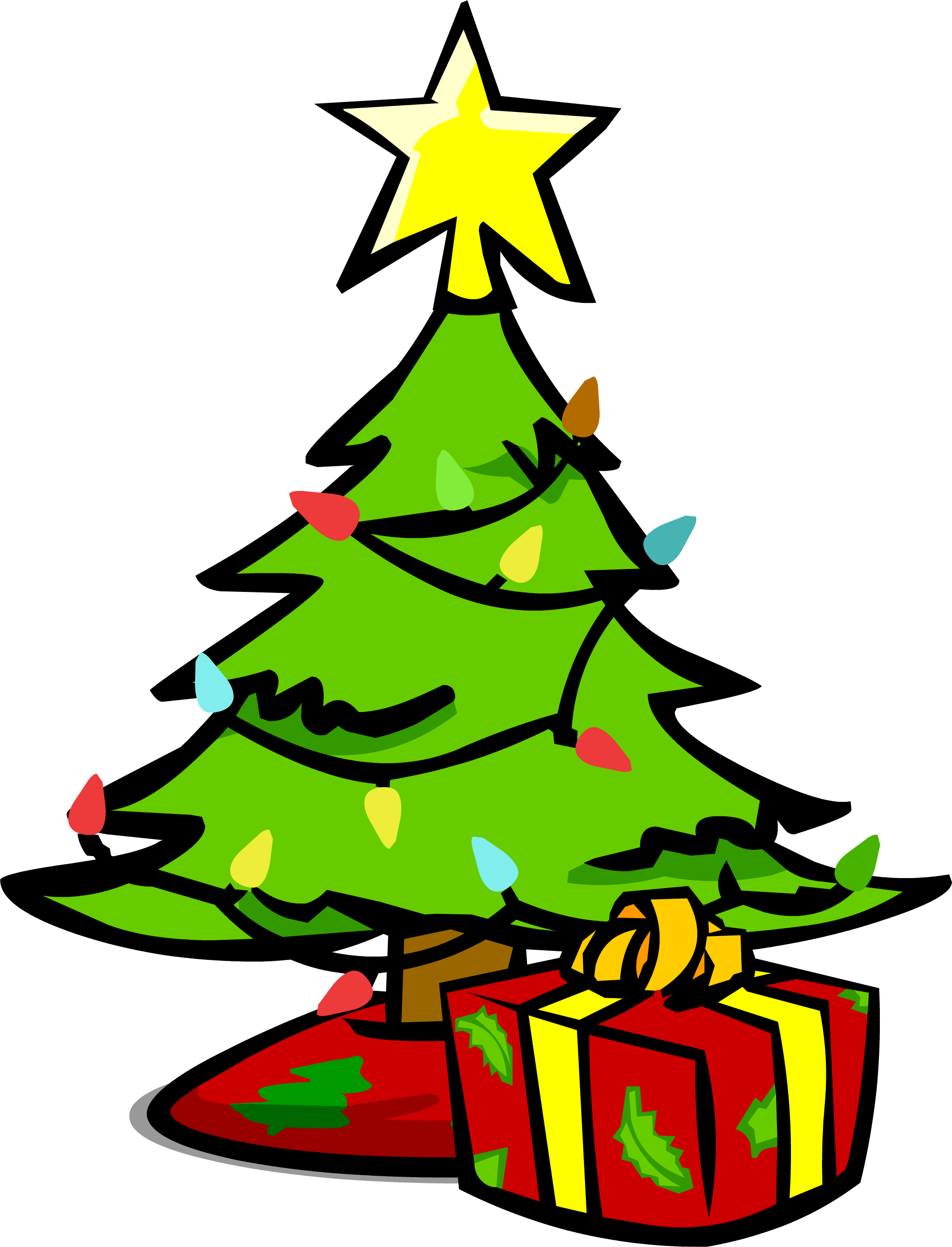 Small Christmas Tree Sprite 011 - Christmas Tree (1992x2606), Png Download
