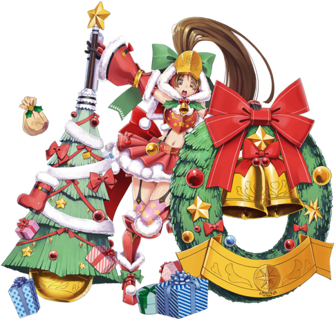 Bernice Aw Render - Christmas Day (517x479), Png Download