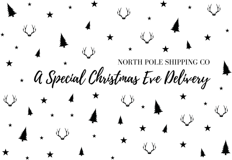 Christmas Eve Box (1000x697), Png Download