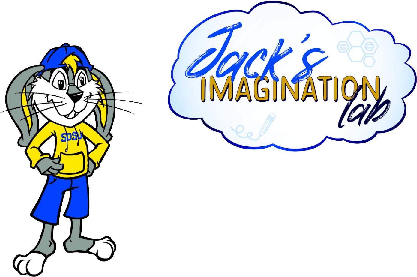 Jack's Imagination Lab - Cartoon (1446x969), Png Download