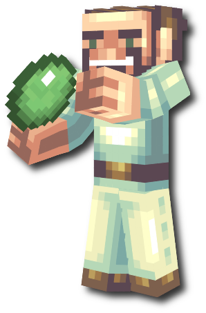 Billy Mays, Lord Of The Pitch - Minecraft (298x454), Png Download