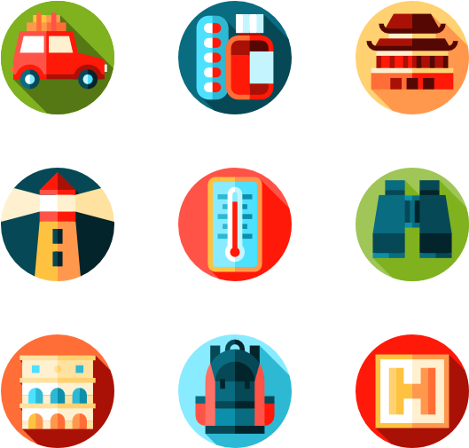 Travel Icon Compilation - Distribution Icon (600x564), Png Download