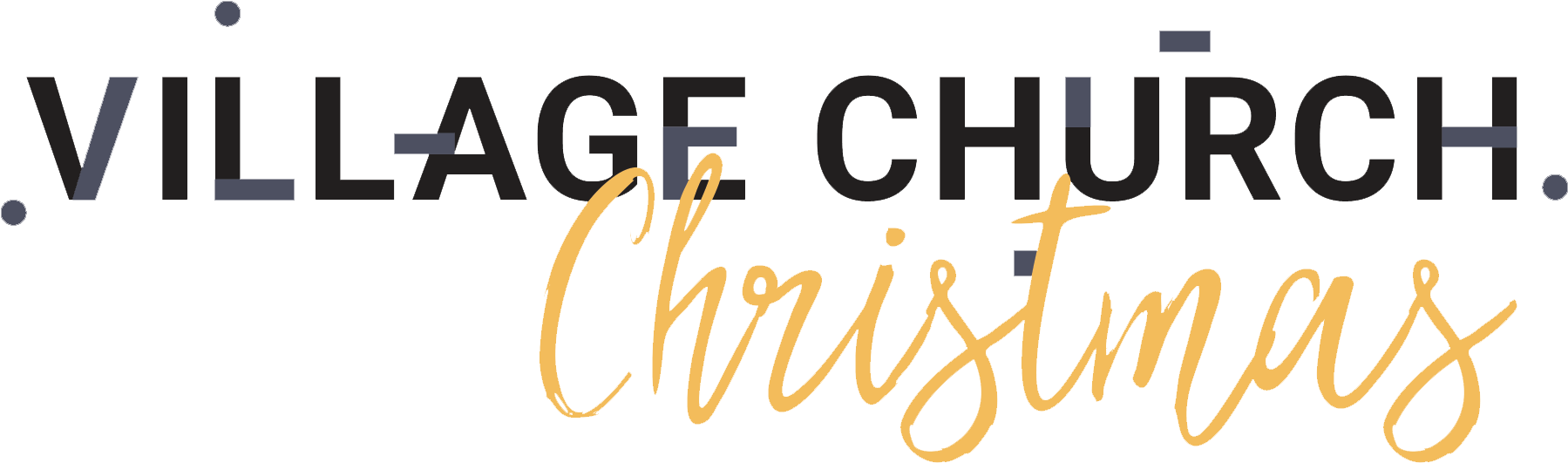 Village Christmas - Christmas Day (1933x614), Png Download