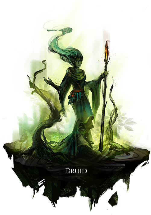 Druid - Camelot Unchained Png (500x721), Png Download