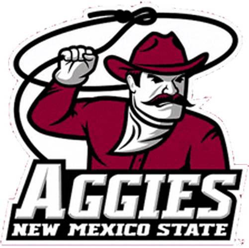 New Mexico State Logo Png - New Mexico State Basketball (955x500), Png Download