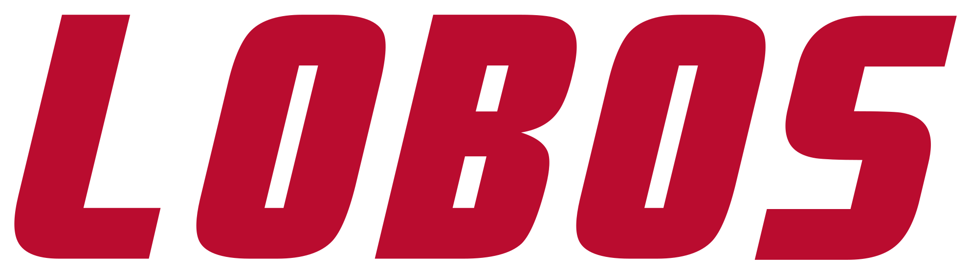 Open - New Mexico Lobos Football Logo (2000x575), Png Download