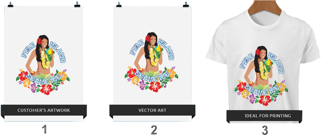 Vector Artwork Services - Digitization (1080x463), Png Download