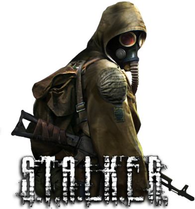 Stalker Png - Stalker Call Of Chernobyl Logo (411x419), Png Download