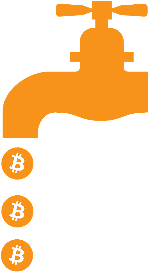 Faucet - Bitcoin Faucet (486x720), Png Download