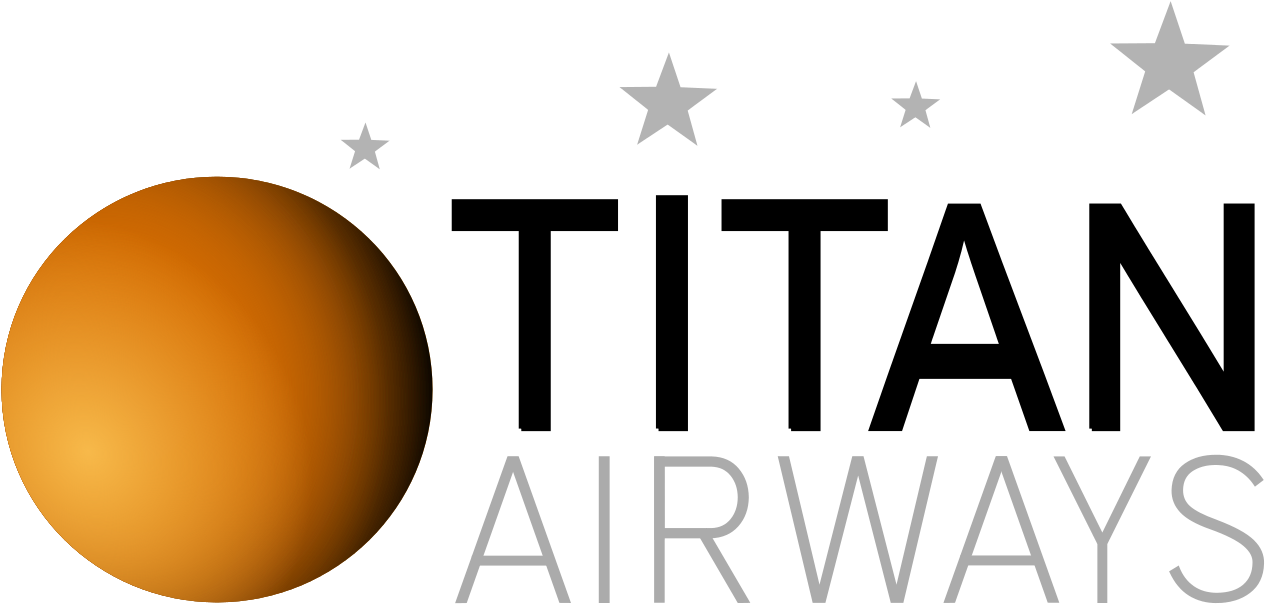 Titan Airways Logo (1280x640), Png Download